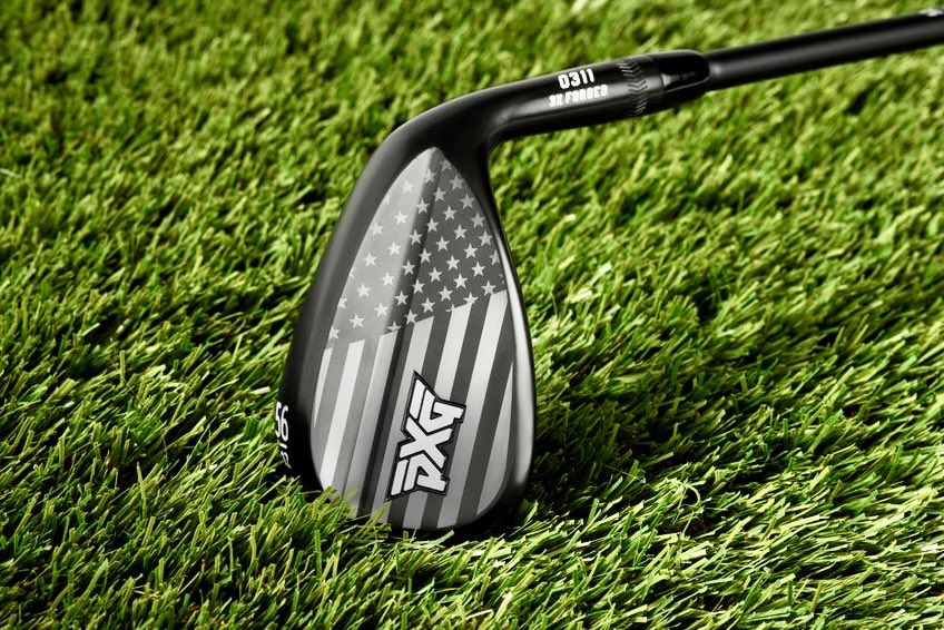 PXG releasing special edition Stars & Stripes 0311 3X Forged wedges. 👀 8620 soft carbon steel. Precision multi-dimensional laser etching. Xtreme Dark three-layer DLC finish. 💯🔥 Because America baby, That’s Why! 🇺🇸