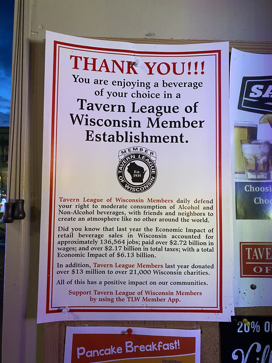 ablusa's tweet photo. Was honored last week to join ABL Prez Bobby Greenawalt &amp; 900 of our closest friends and tavern owners at the @tavernleaguewi fall convention in the Wisconsin Dells. Great hospitality and sense of purpose. Kudos to TLW Prez Keith Kern and the TLW team! https://t.co/7Ufmojlxjx