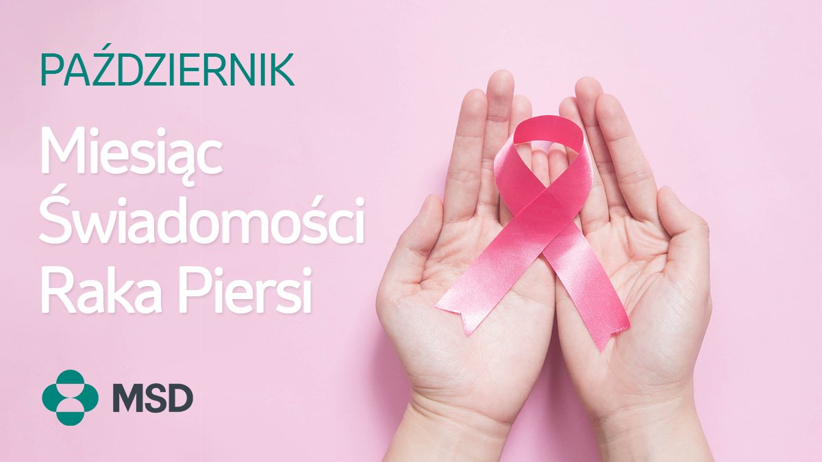 #RóżowyPaździernik

🎗️ W MSD pracujemy nad stworzeniem świata, w którym rak jest nie tylko leczony, ale także wyleczony. 80% prowadzonych przez nas badań klinicznych w Polsce dotyczy obszaru onkologii.  

Badaj się i zachęć do badań swoich bliskich!