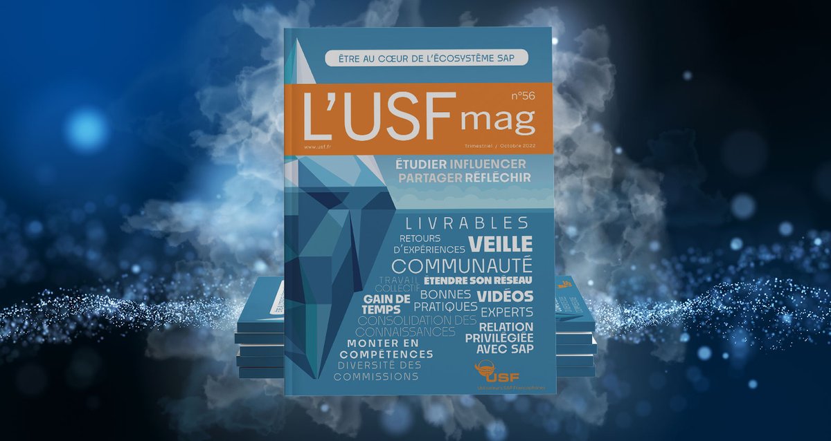 USF_officiel's tweet photo. [#USFMAG 📖]
Bonne nouvelle ! L'#USF MAG n°5️⃣6️⃣ est disponible ➡️ https://t.co/wmjkqrxJnN
📚 Au programme notamment :
6️⃣ Retours d'EXpérience Client
🎯 Les enjeux à venir
⚙️ La vie des #CommissionsUSF #BusinessOne
📰 Tribune de @SAPFrance 
Bonne lecture ! https://t.co/2L6vOBqbKm