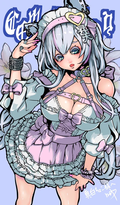 skeb納品させていただきました!今回はVtuberの真白ちょこさんを描かせていただきましたー!すごく可愛い■真白ちょこさん■ コミッションありがとうございました!! 