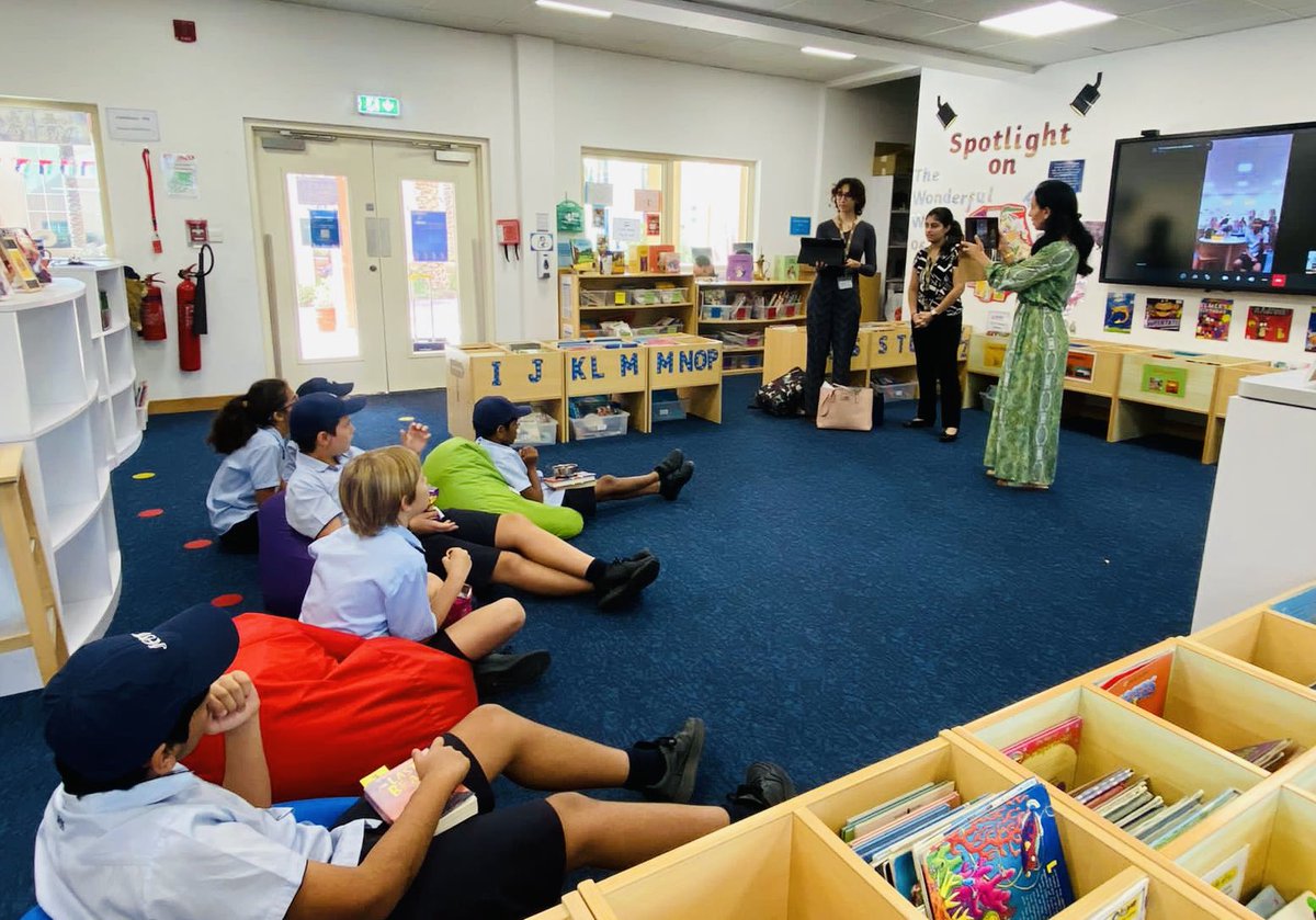JESSPrimaryLRC's tweet photo. Teamwork at its best! All 3 schools working together ✨✨ A huge thank you to our fabulous secondary students for taking the lead to help our primary students with the Chevron Readers Cup
#jesslibrary #jesscommunity #jessdubaischool #jessread #jesssecondary #jessjumeirah https://t.co/TqavcDpbJj