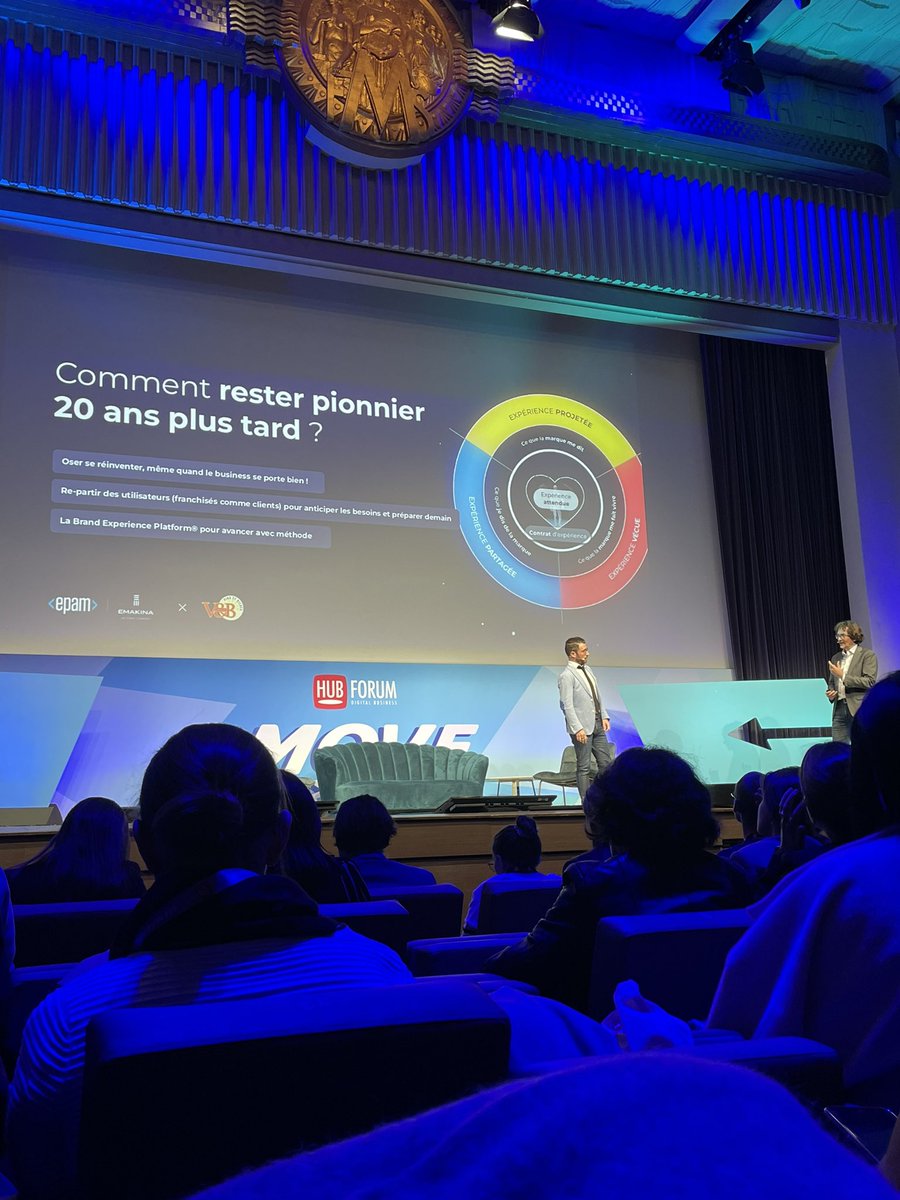 _digitaldoor's tweet photo. 📣 « Malgré notre statut de leader, on ne l’a jamais pris pour acquis »
Grégory Tocut, CMO @VandBOfficiel 
#HUBFORUM @HUBInstitute https://t.co/iMg7zCqk3A