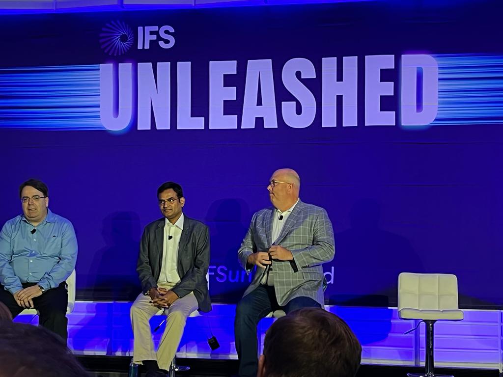 InfosysEvents's tweet image. Raghu Boddupally, Infosys, took part in a panel discussion at #IFSunleashed and discussed the exciting opportunities to grow with IFS assyst and how Infosys is best placed to capitalize on it. Meet Infosys team at booth #202 in #IFSunleashed 2022. #InfosysIFS