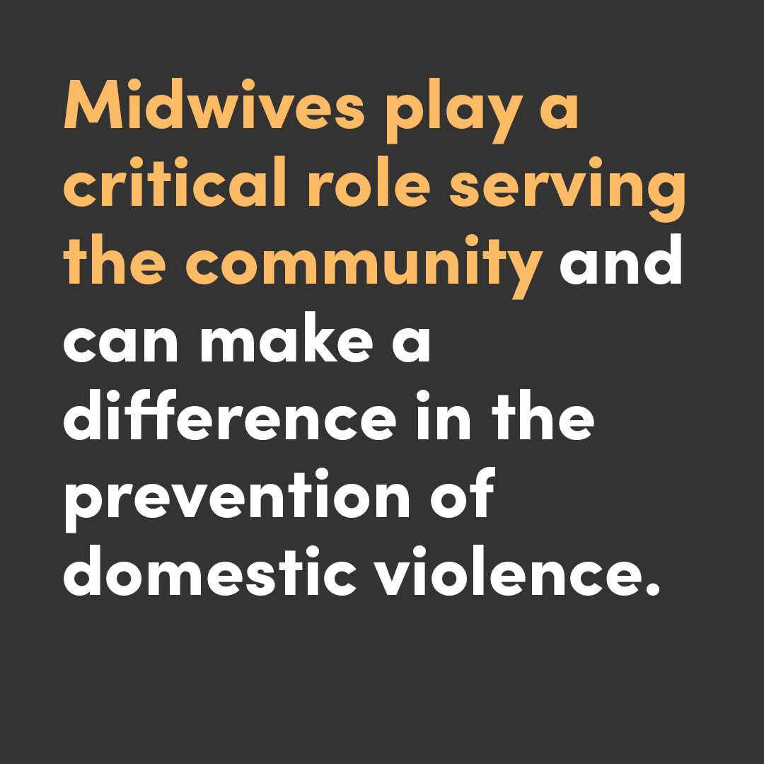 DV_alert's tweet photo. Midwives play a critical role in domestic &amp; family violence prevention. Domestic violence during pregnancy is widespread &amp; affects the health and quality of life of both mother and infant. Studies show that domestic violence may increase during pregnancy.
https://t.co/qcujECnNHs https://t.co/kWZB7RYrYi