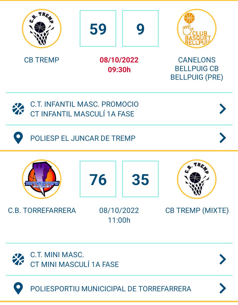 Club Bàsquet Tremp tweet media