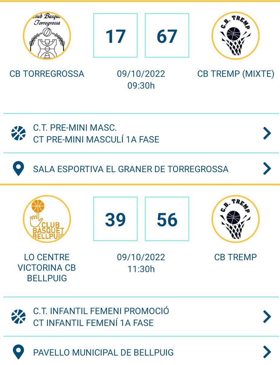 Club Bàsquet Tremp tweet media