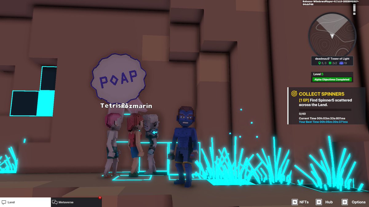 halinauti's tweet photo. @TheSandboxGame @deadmau5 I just participated in the #SandboxAlphaS3Giveaway for a chance to win 500 SAND! Found George from the Metaglitch in @deadmau5's Tower of Light, check out my screenshot below!
👇
i'm glitching like hell https://t.co/GSoBTQ3PjQ
