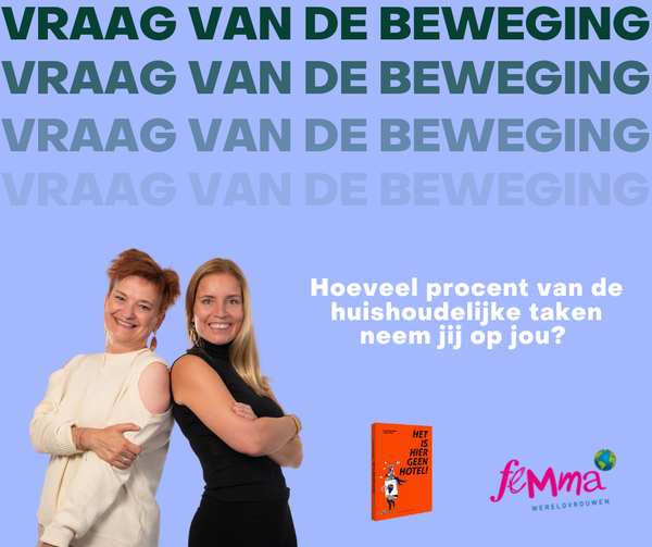 Liesjuun's tweet photo. Bij ons🤔:  ik 51% en de partner,... 49%  (al durven we het over exacte de percentage wel eens niet eens zijn☺)   
Laat ons weten hoeveel jij doet in het huishouden via onze vraag van de beweging!
--> https://t.co/F7gLOG7fpt #femma #hetishiergeenhotel https://t.co/yTDUO0KWe8