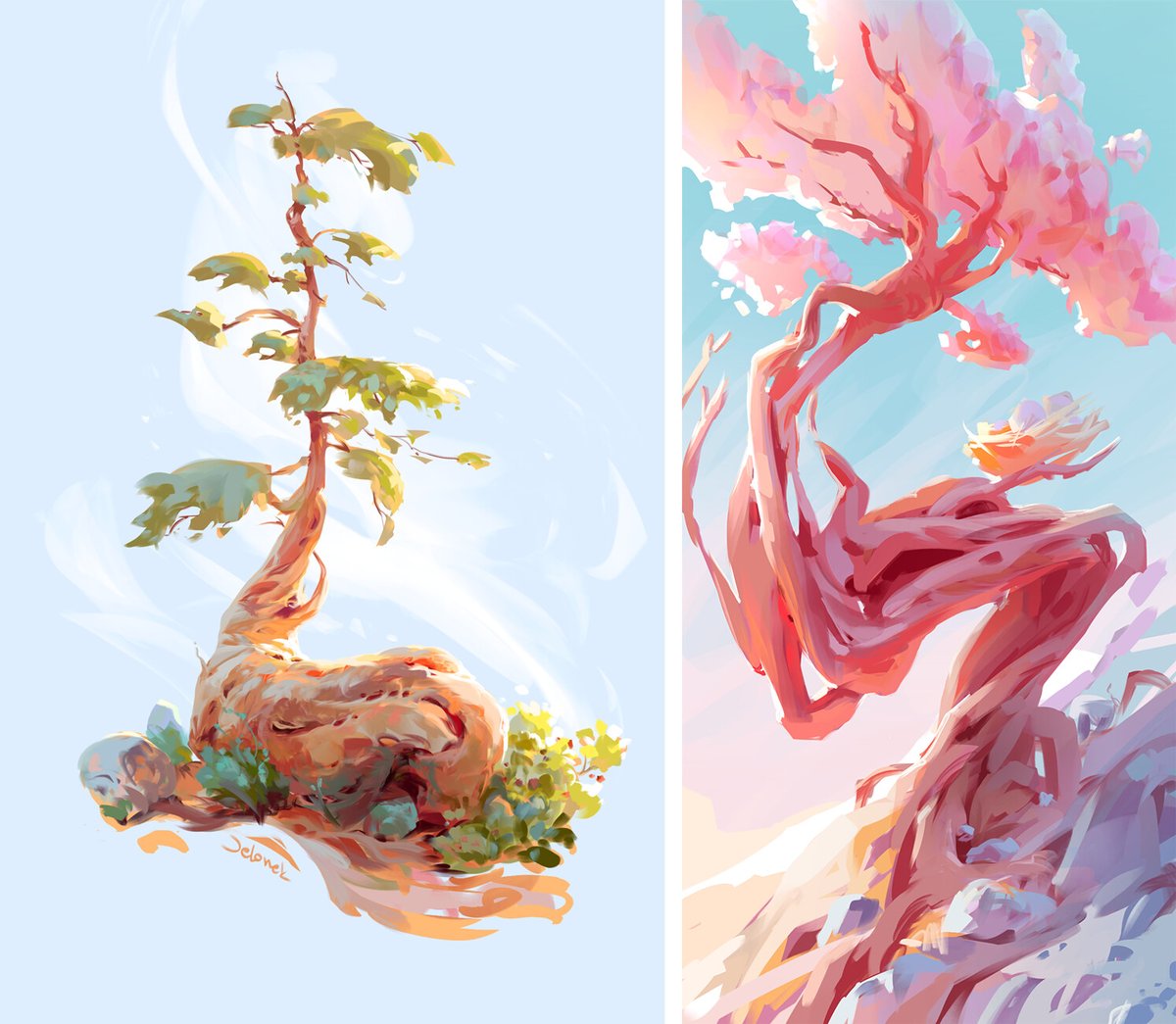 「Hello #portfolioday ! I'm an illustrator」|Bożenka Jelonekのイラスト