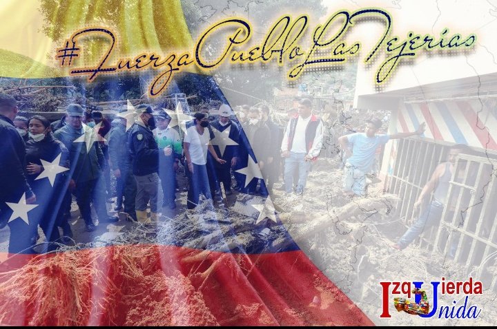 Expresamos nuestra solidaridad con el pueblo de #Venezuela tras el deslave ocurrido en las Tejerias. #FuerzaPuebloLasTejerias #CapitalinosEnCombate #RedTocororo
