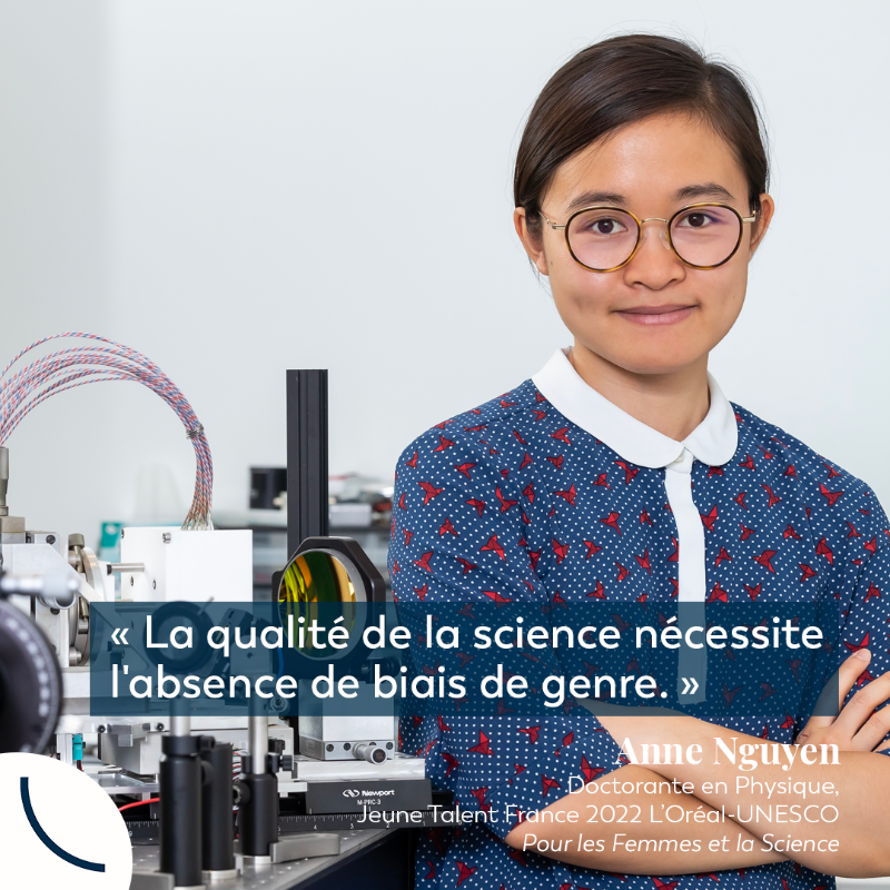 4womeninscience's tweet photo. Nous dévoilons aujourd’hui les 35 Jeunes Talents France 2022 du programme #FWIS @FondationLOreal-@UNESCO 👏

Cinq d'entre elles entreprennent des travaux en physique, astronomie et biochimie qui auront un impact à des échelles cellulaires, planétaires... et même spatiales 🪐