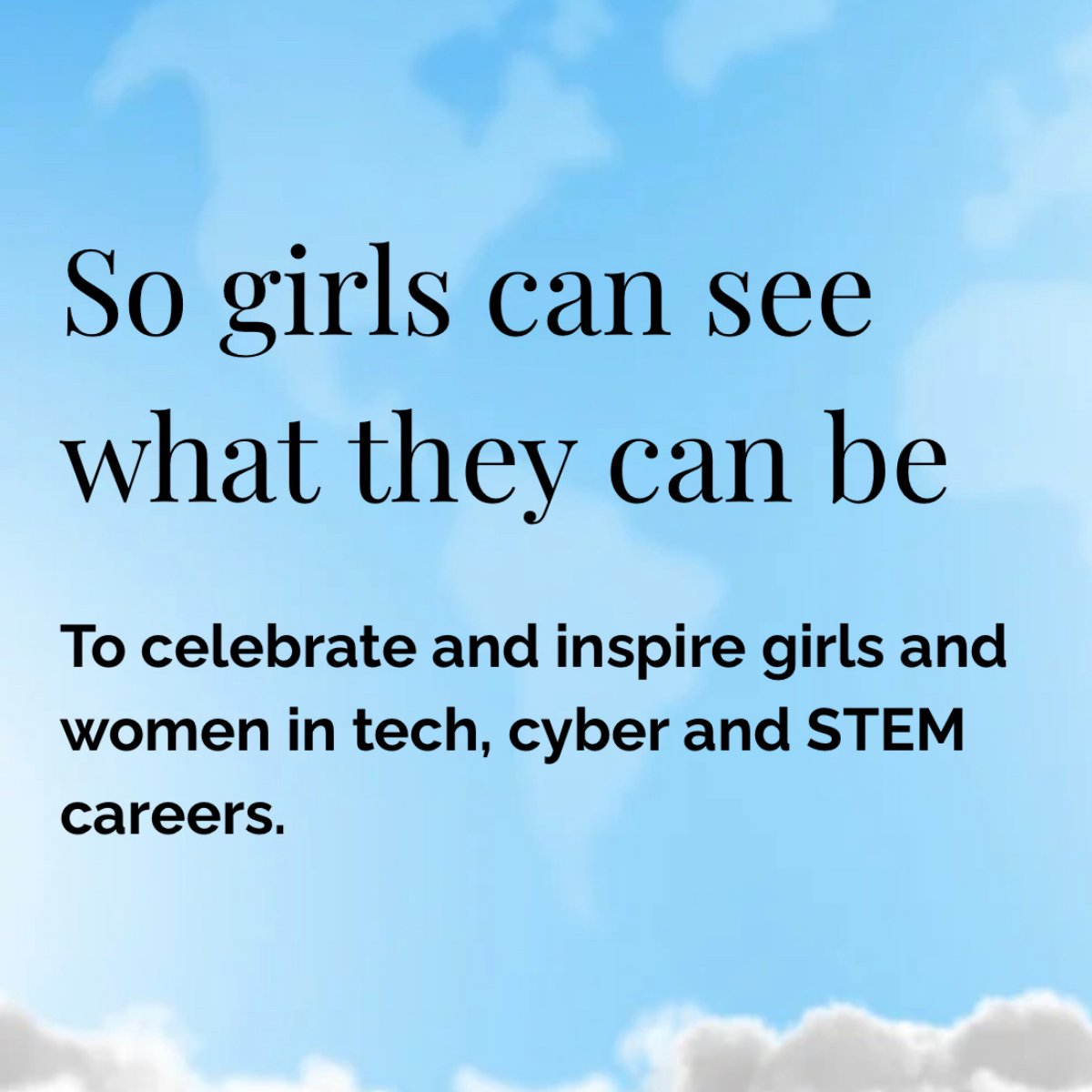 Can you name a female inventor off the top of your head? Neither could the girls in this video and so many others. 

So, on international day of the girl we continue to enable girls to see what they can be with a career in tech, cyber or STEM. For girls. 
youtube.com/watch?v=tNqSzU…