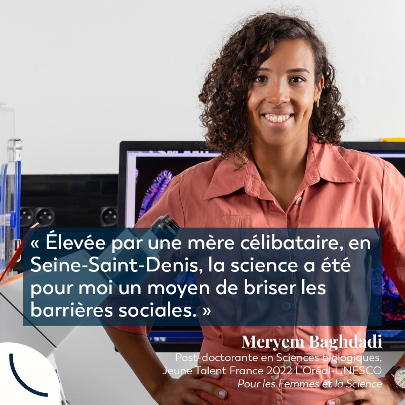4womeninscience's tweet photo. Les #FemmesEnScience et leurs contributions à un monde vivable, durable et inclusif méritent de rayonner 👩‍🔬

À travers leurs travaux innovants, six Jeunes Talents 2022 #FWIS @FondationLOreal-@UNESCO sont au cœur de la lutte contre des maladies rares, génétiques et cancéreuses 👏
