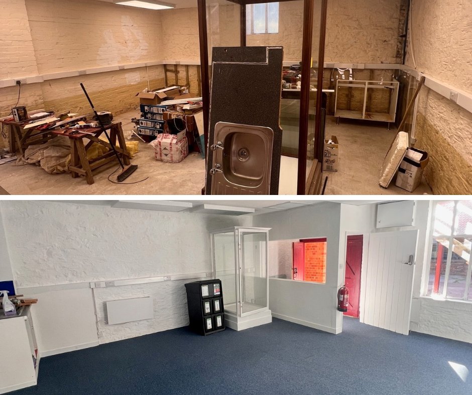 Great work by our volunteers transforming our Yarn Store for the conservation of our pattern books! With thanks to funding from South West Museum Development’s Small Grants scheme supported by 
<a href="/ace_national/">Arts Council England</a> and <a href="/artfund/">Art Fund</a>
 #yarn #textiles