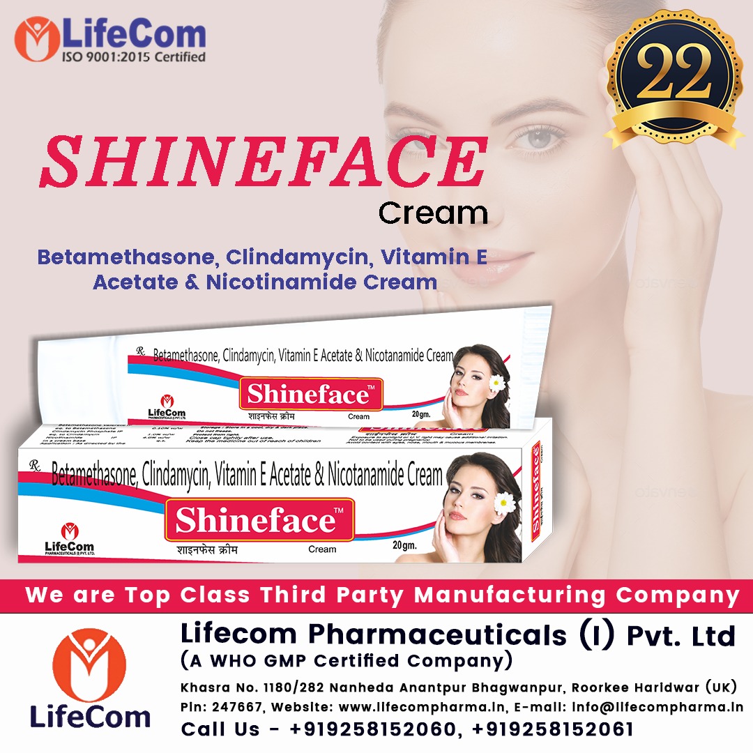 LifecomPharma's tweet photo. #LifecomPharmaceuticals(I)Pvt Ltd. is the manufacturer of #betamethasoneclindamycinvitamineacetatenicotinamideCream i.e is prepared by our professionals as per the industry norms &amp; tested on various parameters before delivery.
https://t.co/OzNHWMvLpd
📞8218780119
#shinefacecream https://t.co/rzWY42DlIs