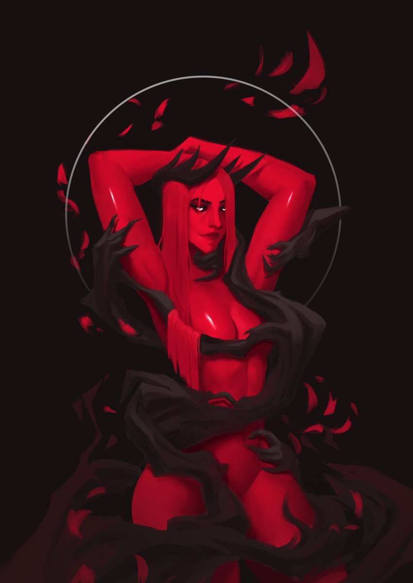 itsartperson's tweet photo. Hemlo #portfolioday It is I - the red man doing red things wearing red and breating red. https://t.co/XYsClhJpF4
