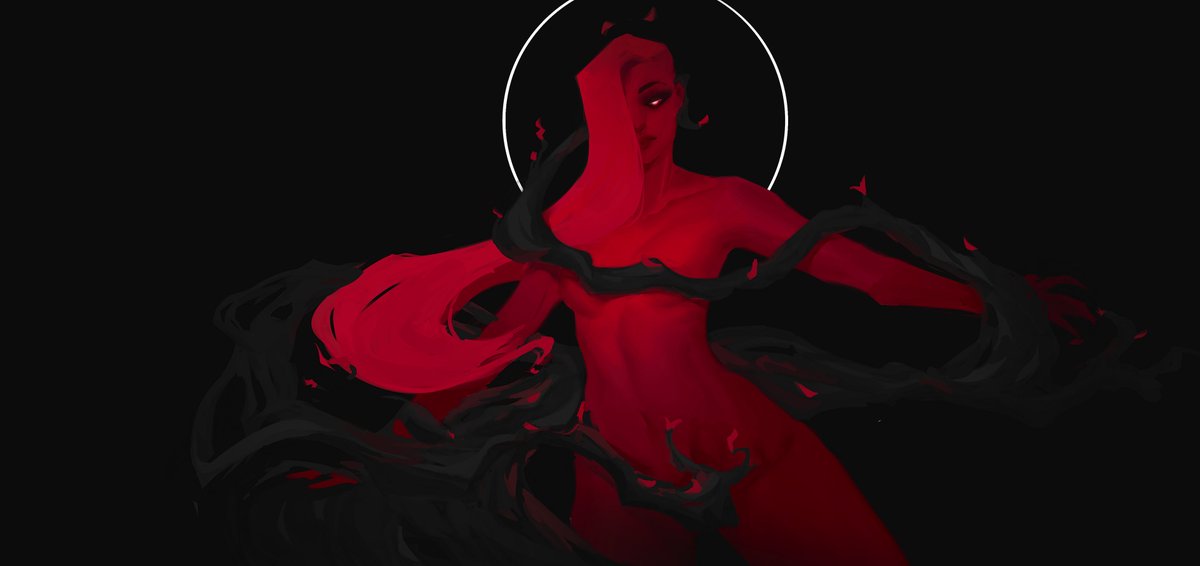 itsartperson's tweet photo. Hemlo #portfolioday It is I - the red man doing red things wearing red and breating red. https://t.co/XYsClhJpF4