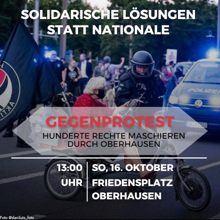 ES_REICHT_OB's tweet photo. Am #ob1610 wird es 2 Rechte Aufmärsche in #Oberhausen geben. Wir treten dem Aufmarsch von "NRW Erwacht" in der Oberhausener Innenstadt entgegen. 
Auf nach Oberhausen am So. 16.10. - 13:00 Uhr Friedensplatz. Kommt rum!!
#Nonazis #nonazisob #coronazis https://t.co/1H5iVcYcb9