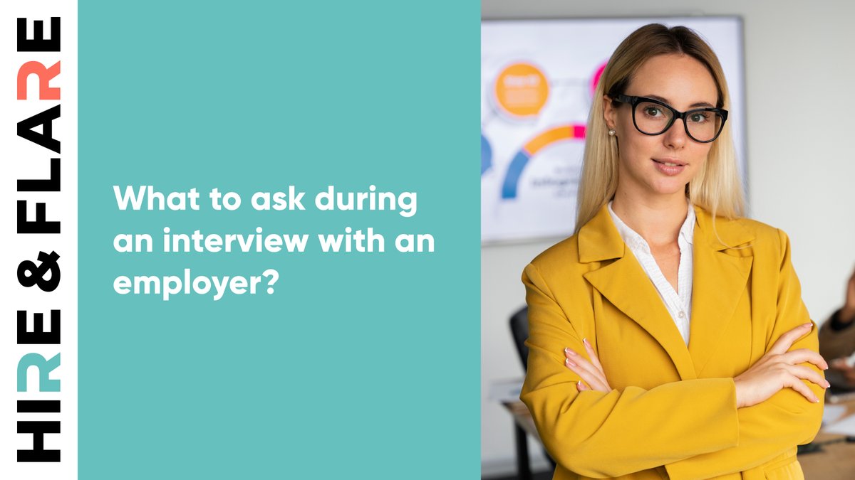 When looking for a new #job, we often face anxiety and can feel overwhelmed, but no worries - Hire&amp;Flare is here to help and make it a bit easier. We've prepared a handy list of questions candidates better ask their employers during the #interview process facebook.com/hireflare/post…