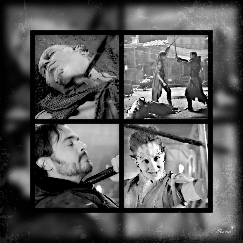SueOestmann's tweet photo. "Guardian Of The Asterkinj" #JakeStormoenDirects #Levare #Marvin #Garret Season 4, Episode 11 of the @outpostseries🖤 Watch all 4 seasons on @AmazonFreevee @Dean_Devlin #TheOutpostLadies https://t.co/iWU6lYrYi4