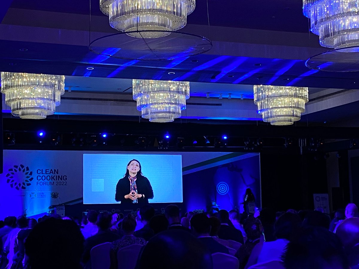 <a href="/AzuelaGabriela/">Gabriela Elizondo Azuela</a>, <a href="/WorldBank/">WorldBank</a> #ESMAP joins us remotely at #CCF2022:

"Working together at all levels, locally, regionally, and internationally, we can reach #CleanCooking for all and alleviate cooking #poverty."