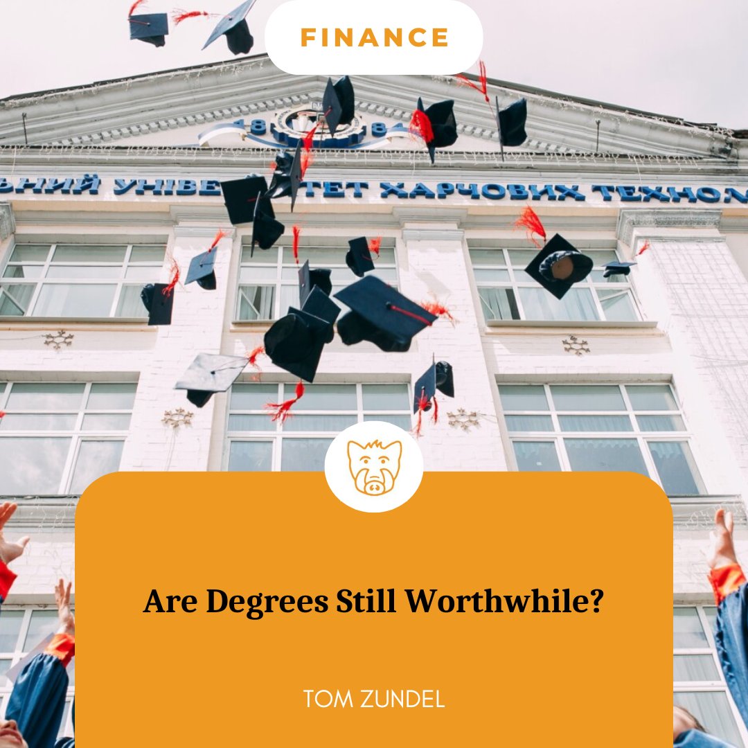 BoarFinance's tweet photo. With an undergraduate degree burdening #graduates with tens of thousands in debt, Tom Zundel asks whether higher #education is still the opportunity it once was.
Read more: https://t.co/MntDug0tUS
Image: Unsplash https://t.co/EUCwl5azEk