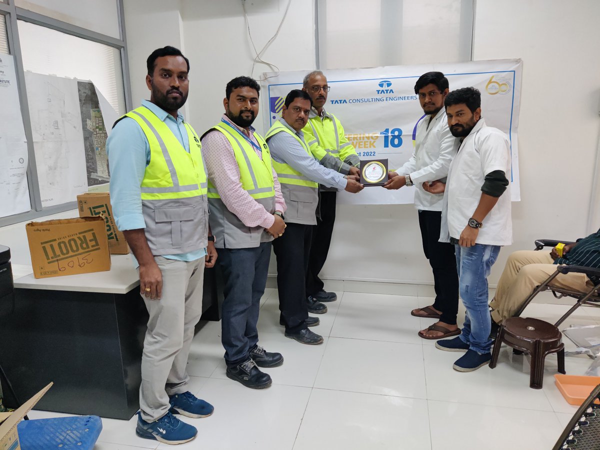 TCEConnect's tweet photo. #TVW18 #TCEndeavour #TCEConnect
#Volunteers of Tata Consulting Engineers Limited (#TCE) from a #project site in #hyderabad organised a #blooddonation camp with the help of NTR trust. Team members from TCE, Client & Contractor staff participated in the camp. https://t.co/x6A4no2uRY