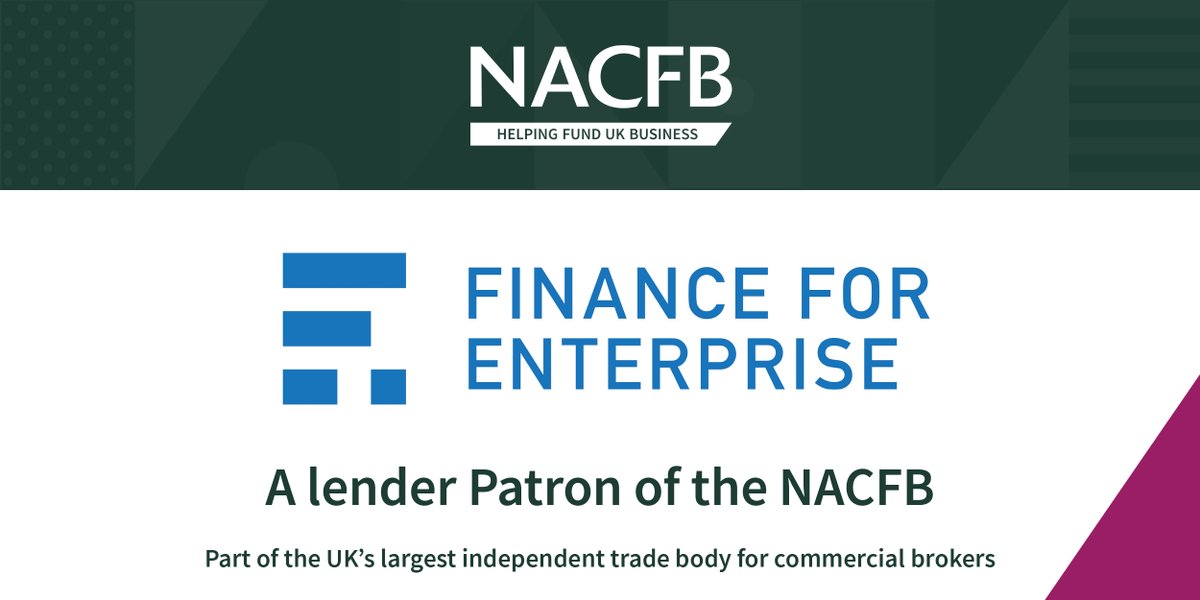 We're delighted to announce that Finance For Enterprise has been appointed as a lender patron to <a href="/NACFB/">NACFB</a>. Established in 1992, the NACFB is the UK's largest trade association for commercial finance brokers.