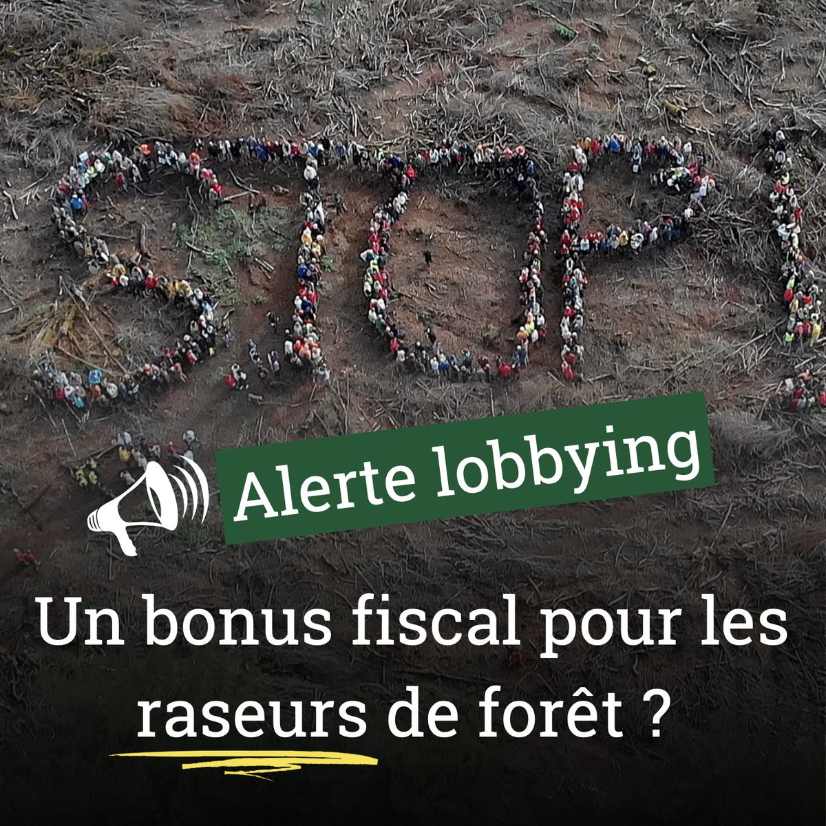 Canopee_asso's tweet photo. 🚨Alerte #lobbying #PLF2023
👉 La majorité a déposé un amendement pour soutenir les travaux en #foret sans aucune écocondition ... et avec un bonus fiscal qui favorise les acteurs aux pires pratiques (les coopératives forestières).
Les explications ⤵
https://t.co/F9pavKHXdC https://t.co/xFjOwfY2gc