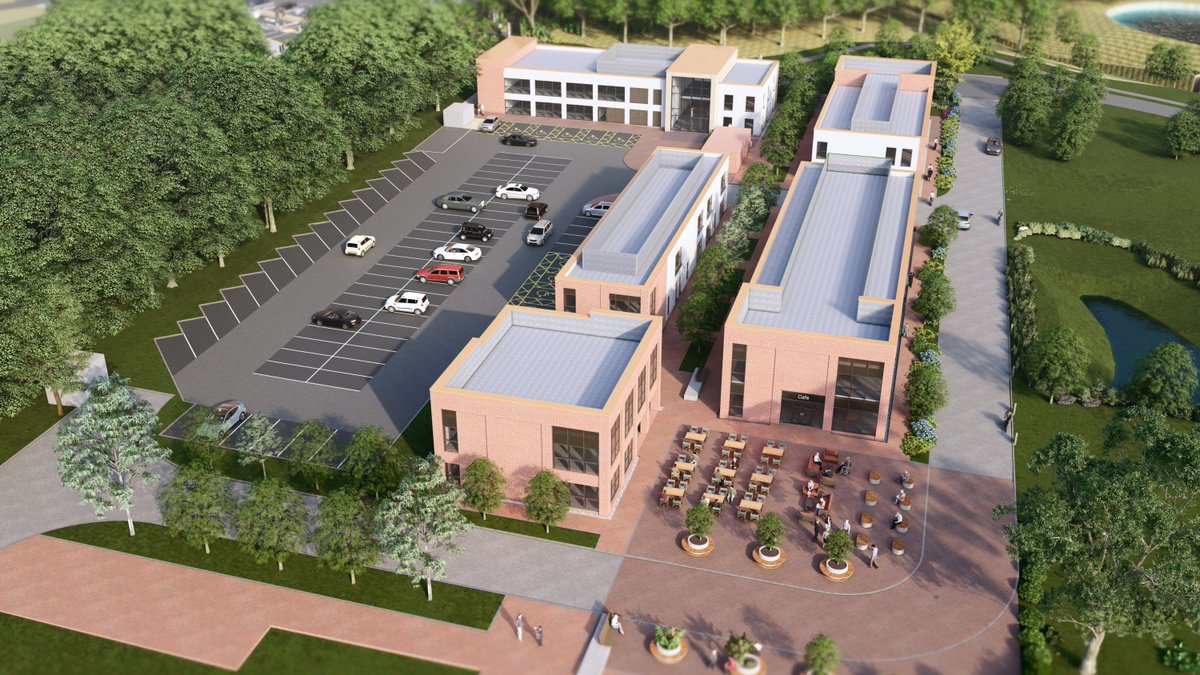 NEWS>> we're pleased to announce that high demand for office space at #airviewpark has led to a new #planningapplication being submitted ahead of schedule for a further 20,000 sq ft of premium commercial units as part of phase two (thread>>) 
#jobs #inwardinvestment #northeast