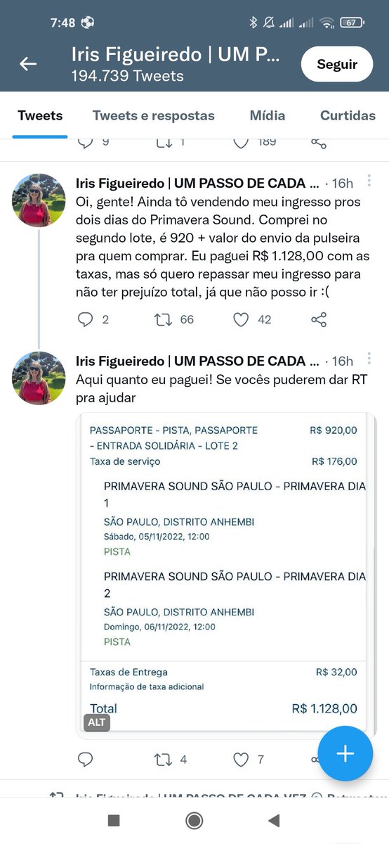 A menina que diz que Bolsonaro quebrou a economia pagando 920.00 em ingresso de evento. Imagina se não tivéssemos a pandemia ela comprava avião.#lulanao #PTNuncaMais #lulapreso