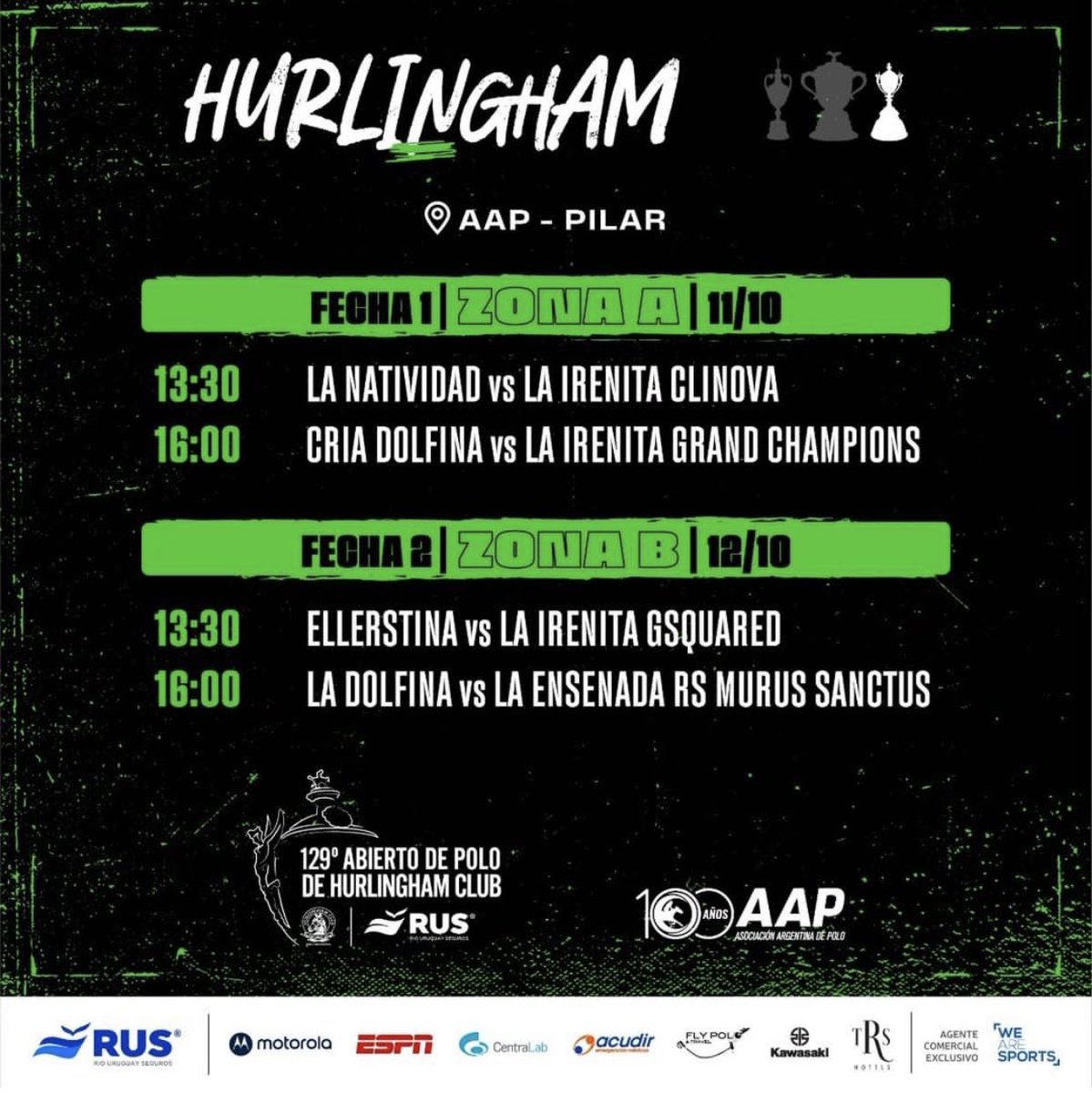 129° Abierto de Polo RUS del Hurlingham Club 🏆 | Fecha 1 &amp; 2