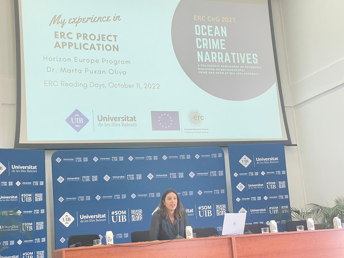 CienciaBalears's tweet photo. Com a ERC Grantee de la @UIBuniversitat, la Doctora Marta Puxan-Oliva, ens presenta la seva experiència amb aquest programa europeu.
#ciènciadequalitat #horitzóeuropa #ERCReadingDays
@PonsPep @MASureda #DGPUR @FonsGoib @goib @FundacioBit https://t.co/vmqB9EQ1yA