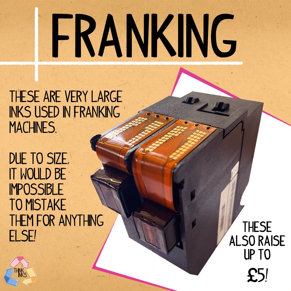 Our first scheme in #RecycleWeek2022 is with <a href="/ThinkInksUK/">Think-Inks</a>.We can recycle ink cartridges and print heads and have boxes at Northgate, @DSFC1, Nationwide + Sowerbys in Dereham. <a href="/NgateCouncil/">Northgate Council</a> gets money for recycling the print heads (Canon + HP). So please start collecting! #recycle