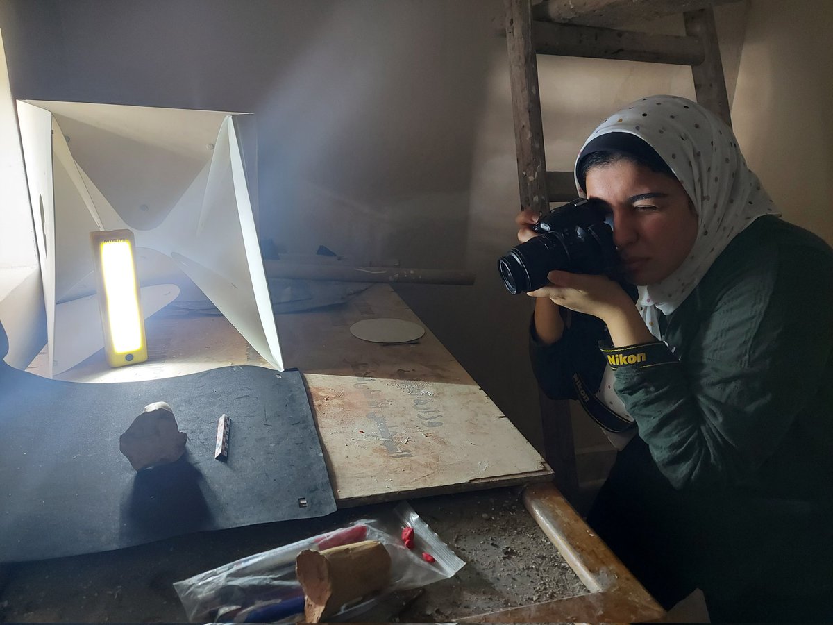 MennatAllahh_95's tweet photo. Your favorite Documenter π
#Chatby #Necropolis #Alexandria #conservation #site #Management https://t.co/W9GlKlCuvV