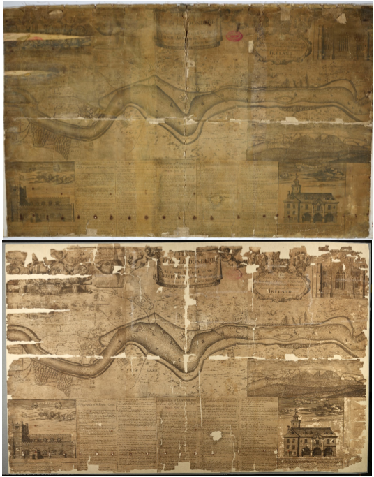PRONI_DFC's tweet photo. Day 3 of #EuropeanDaysConservationRestoration is treatment of moveable heritage which we have plenty of at PRONI! Here are some conservation treatment photos from work carried out inside our studio. 📖🎨✍️
@ecco_eu @ARA_PCG @ICRI_ @IconBook_Paper @S_VL_G https://t.co/Z01ZH7iwos