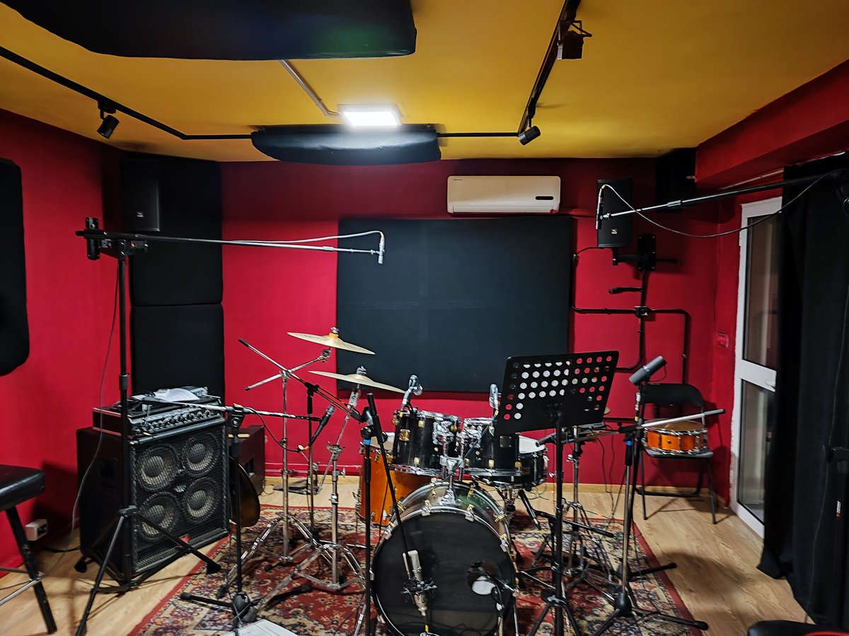 GM Twitter World! Today, Drum Day! #studio #recordingstudio