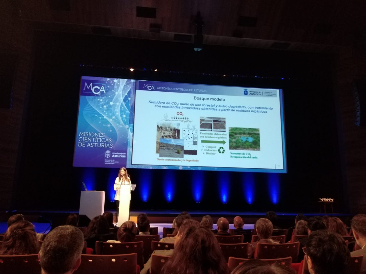 CETEMAS's tweet photo. Hoy estamos en la presentación de #MisionesCientíficas de #Asturias. Participando en dos de los consorcios seleccionados, #bosquemodelo y #llagarmodelo, incluidos en el reto para la Disminución de emisiones y gases efecto invernadero @GobAsturias @SidraDasturias @Vertidos_Cero https://t.co/Epe0pZ6PNZ