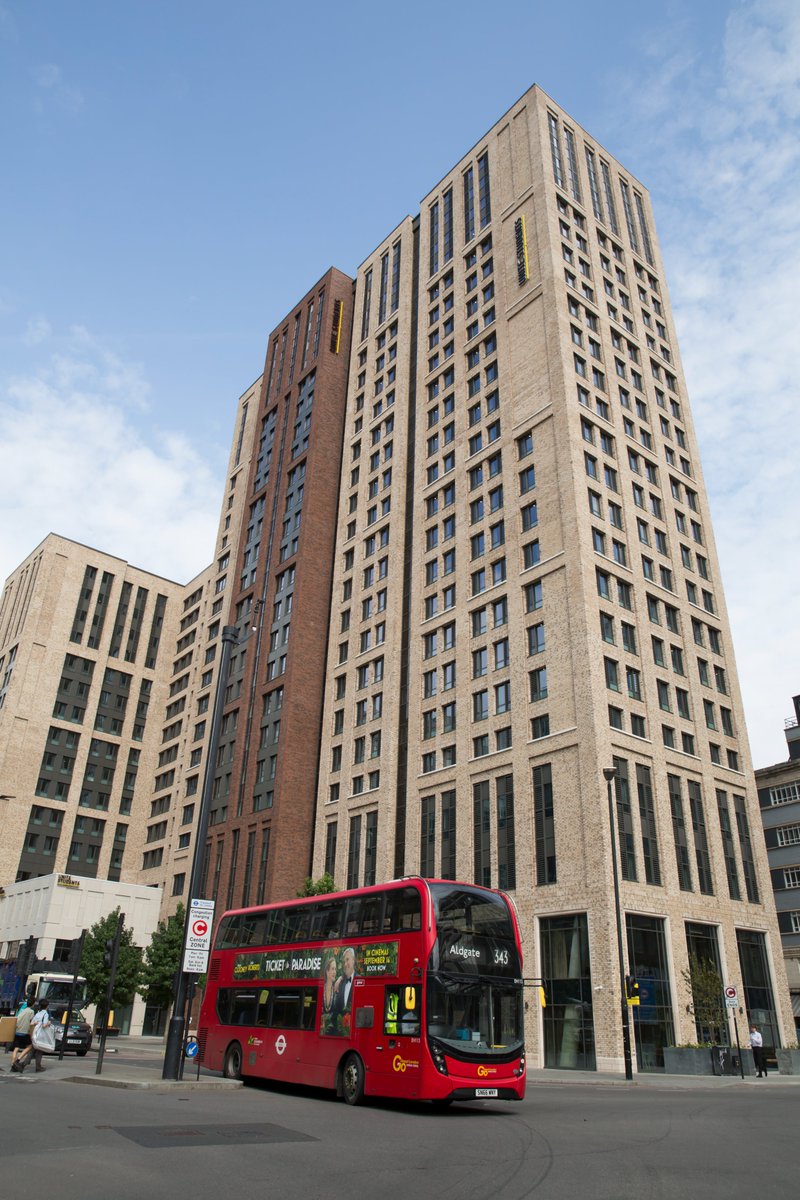 Working with <a href="/UNITEGroup/">Unite Group Plc</a> we are delighted to share the completion of Hayloft Point, Aldgate London.
Located in the heart of central London the flagship development comprises of 24 storeys, 920 bedrooms and a £190m development cost.