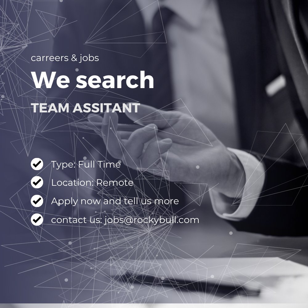 RockyBull JOBS - Apply Now and be part of our journey!