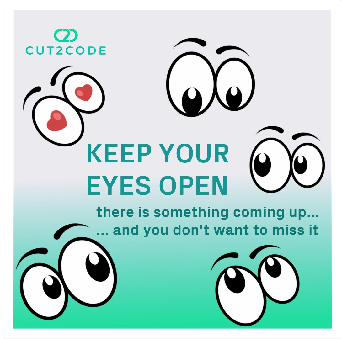 cut2code's tweet image. Sit tight - there is big news coming up  
The rumors say that whatever it is, it'll be accessible to everyone for free 
Ups, we've already said too much 
Stay tuned!🎵