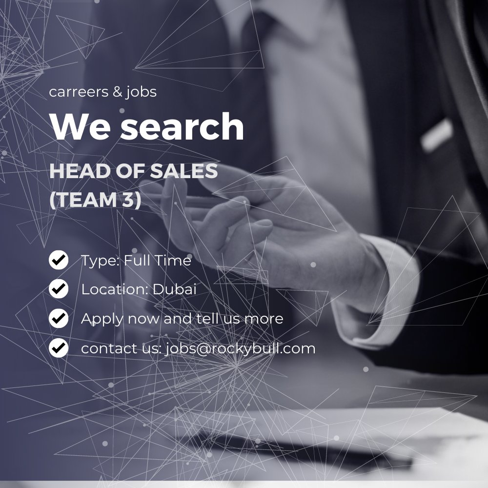RockyBull JOBS - Apply Now and be part of our journey!