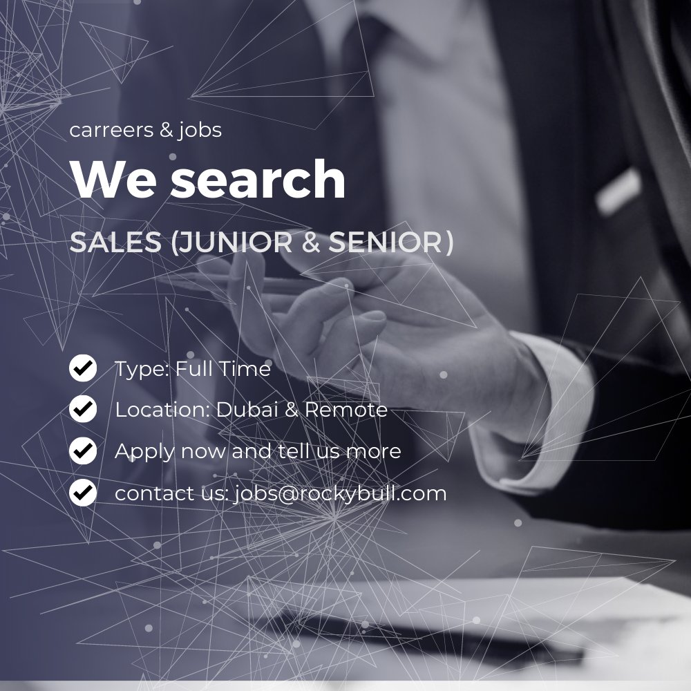 RockyBull JOBS - Apply Now and be part of our journey!