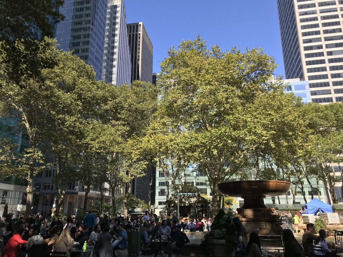tanavip's tweet photo. NY last day :( Pools, parks and Donald Glover?! Also discovered they put cream on McD’s milkshakes here! #Mr&amp;MrsSmith https://t.co/LQTC85fqbx