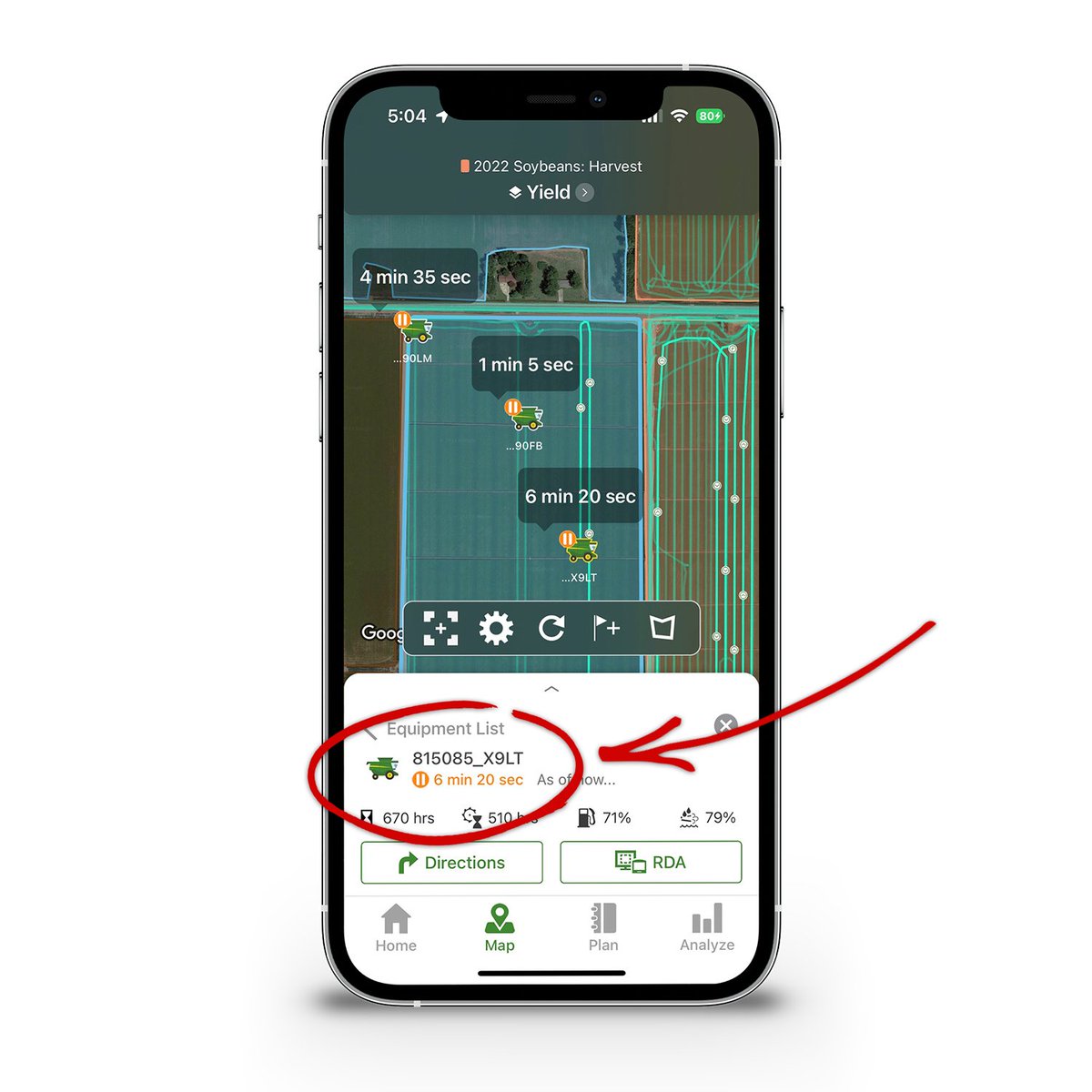 Kyle Plattner (@kyleplattner) on Twitter photo The latest release of <a href="/JohnDeere/">John Deere USA</a> Operations Center Mobile makes it easy to see how long equipment has been idling. Know instantly whether a combine has been sitting for 3 minutes or 30 minutes. The latest release of <a href="/JohnDeere/">John Deere USA</a> Operations Center Mobile makes it easy to see how long equipment has been idling. Know instantly whether a combine has been sitting for 3 minutes or 30 minutes.
