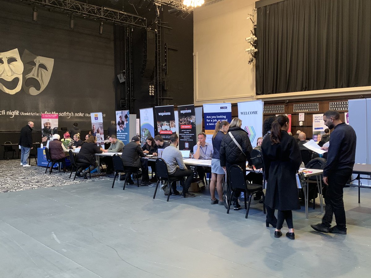 baljit_garcha's tweet photo. Fantastic outcomes from #Tunbridgewells assembly halls jobsfair, 25 employers across various sectors. 20 job offers so far 🎉 We are here till 2pm so there is still time to come along.@Hameraahmad1 @Prathiba01 https://t.co/1l4sDyY6nW