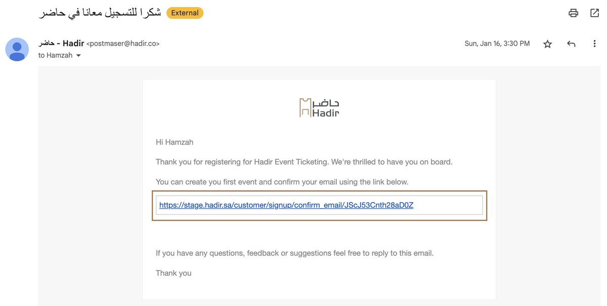 HadirSupport's tweet photo. منصة حاضر:
خطوات انشاء حساب اول مرة أو تسجيل دخول بحساب مسبقا.
♦ الرجاء الدخول على رابط المنصة "https://t.co/XsBpJKjHvg"
♦ اختيار عميل
♦ الضغط على تسجيل اول مرة او التسجيل من خلال قوقل
♦ تعبئة بياناتك الشخصية
♦ فتح البريد الالكتروني و الدخول على الرابط المرسل لتفعيل الحساب https://t.co/LibkGOF9rK