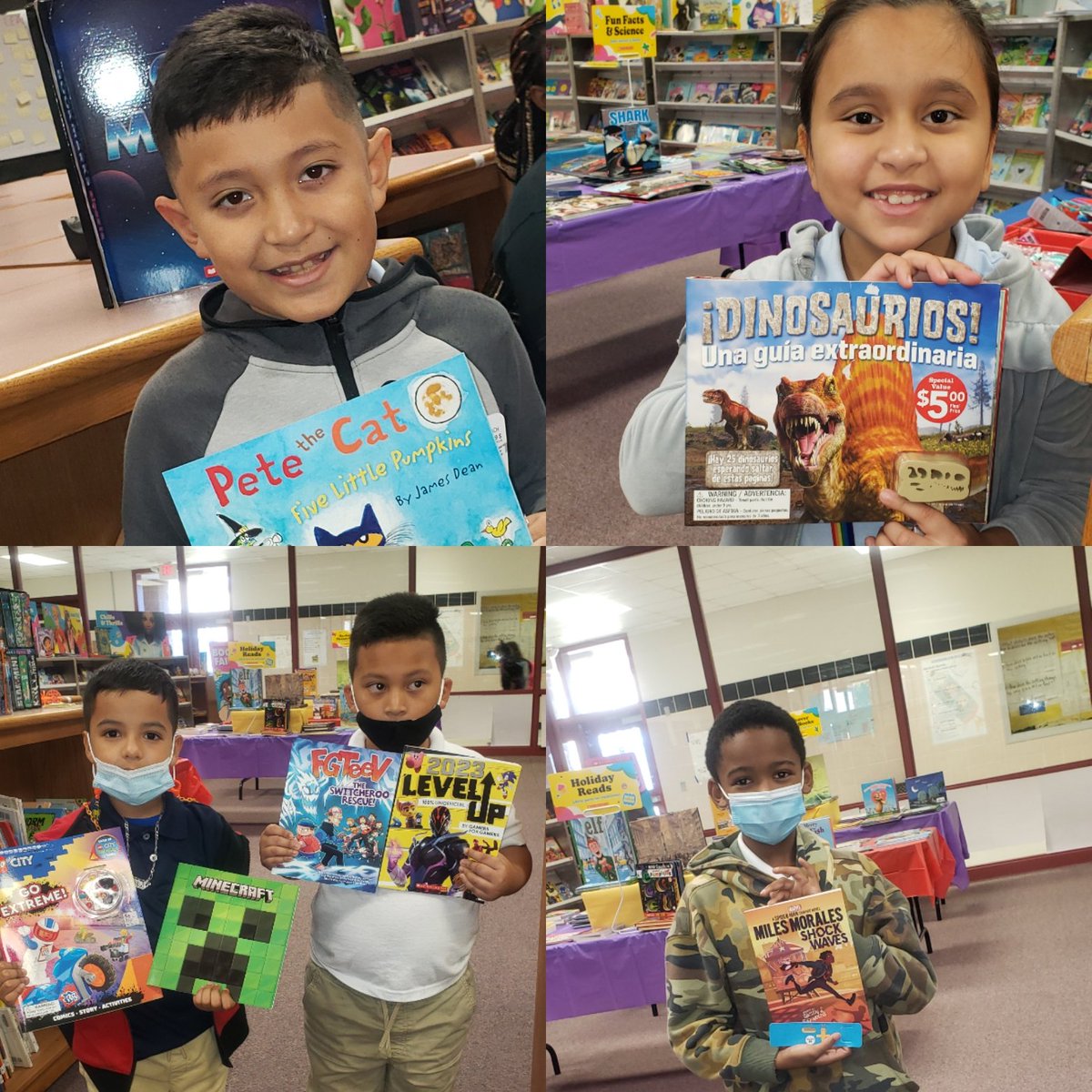 libraryofmarvel's tweet photo. First day of @Scholastic book fair was so much fun! @HISDLibraryServ
#tmesHISD #MarvelsRead https://t.co/kpXRD383ht