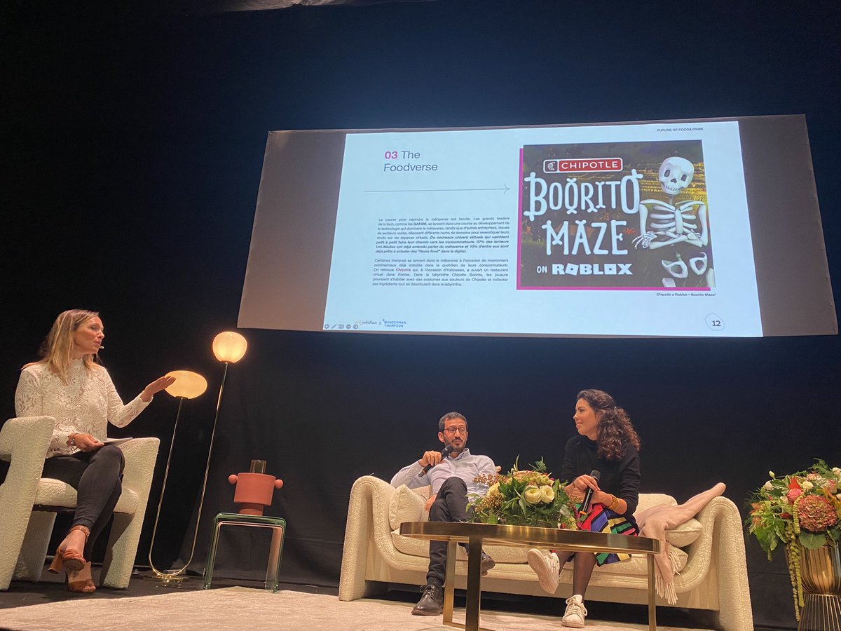 CB_News's tweet photo. « Thé FoodVerse - il y a des choses à faire sur le métavers. Mais quand on se penche sur la question du Web3, la décentralisation, les NFT, il y a encore plus de choses à voir⊠@C_qui_le_Patron serait du Web3 avant le Web3 ! » @virgile_b, @WunThompsonPAR
#FoodMorning22 https://t.co/j4xaOB0Pyx